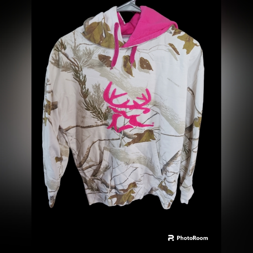 Bushmaster white camo hoodie
